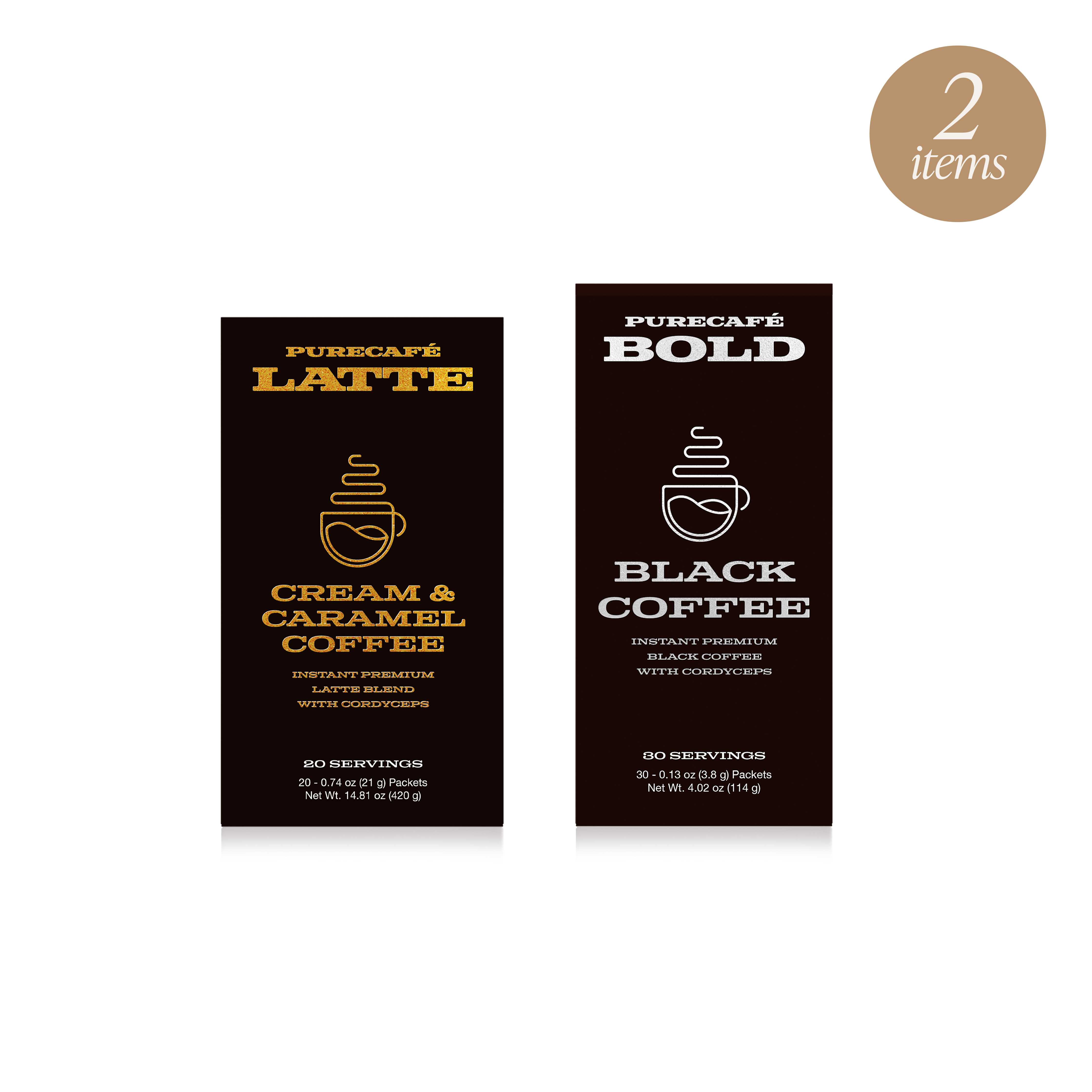 50 cups sample pack. purecafe sample pack. livepure.com