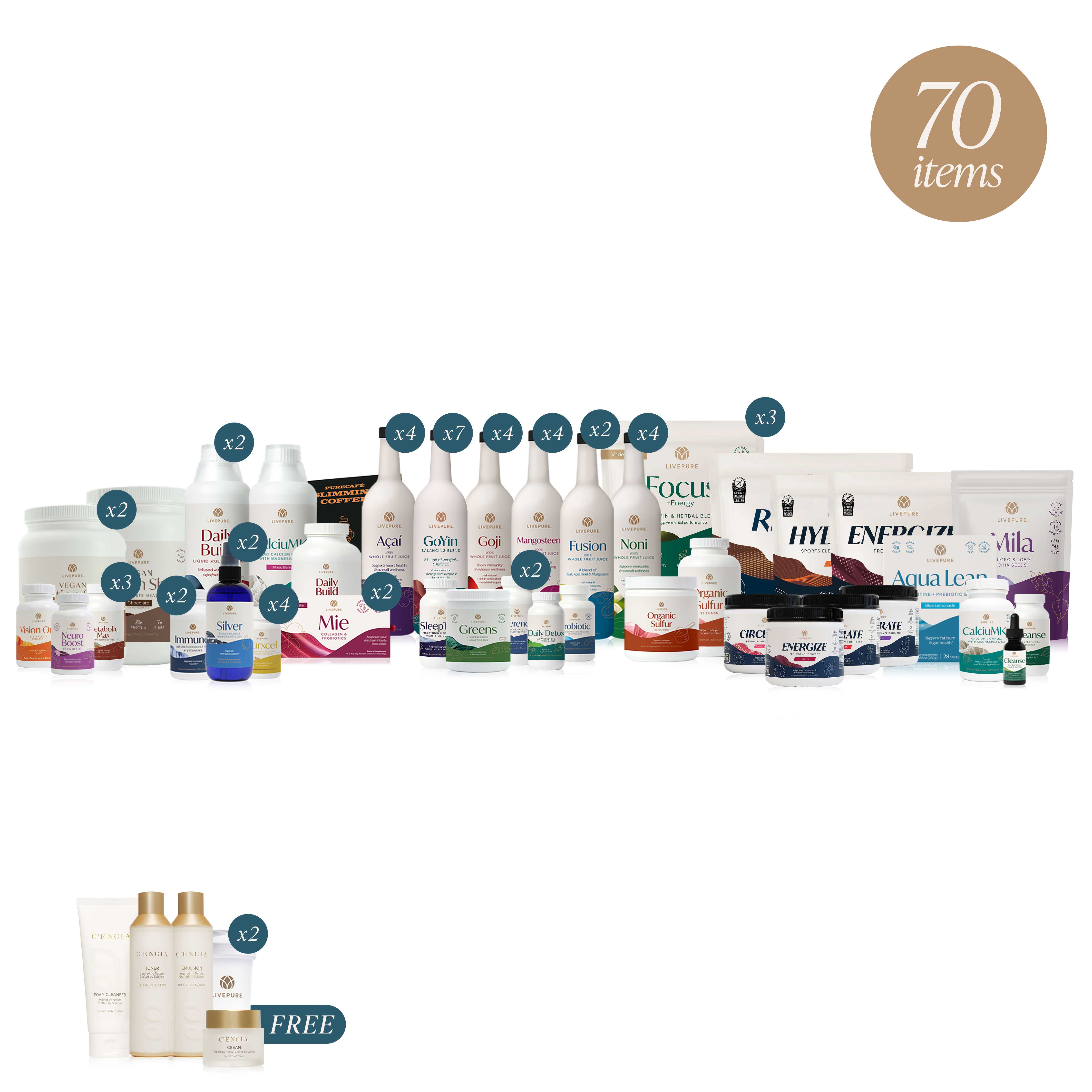 LivePURE ALL IN VIP PACK