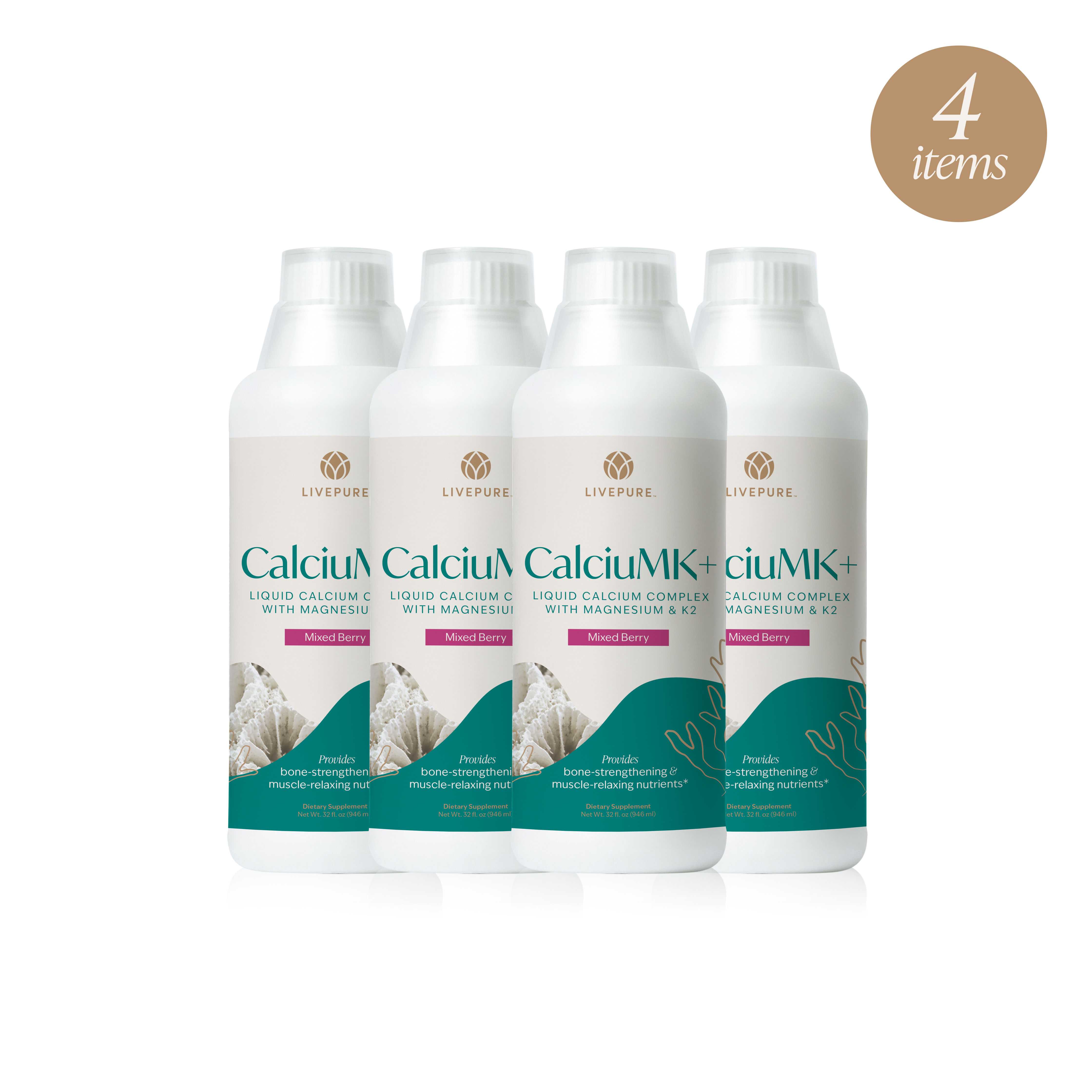 calciumk+ liquid 4-pack. livepure.com