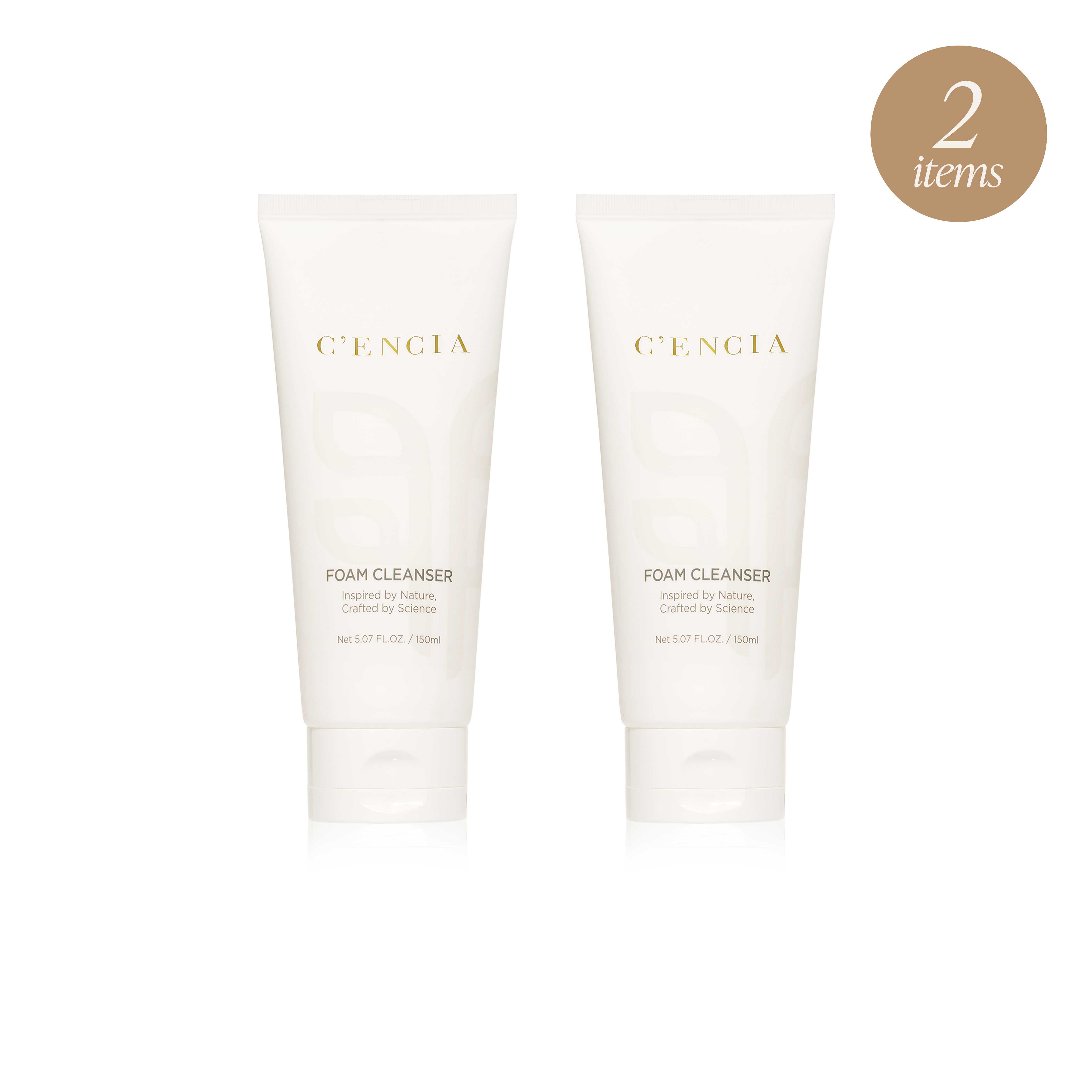 C'encia Cleanser Twin Pack. livepure.com